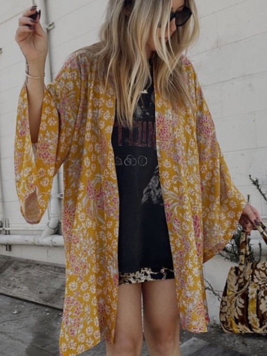 Novella Royale Other - Novella Royale Hitchhiker Kimono OS NWT